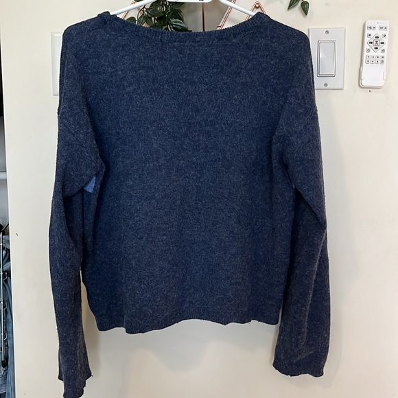 Medium Anthropologie blue sweater - Picture 2 of 5